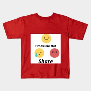 Crisis Times Kids T-Shirt